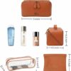6190mW6Np3L._AC_SL1280_ Small Makeup Bag Brown
