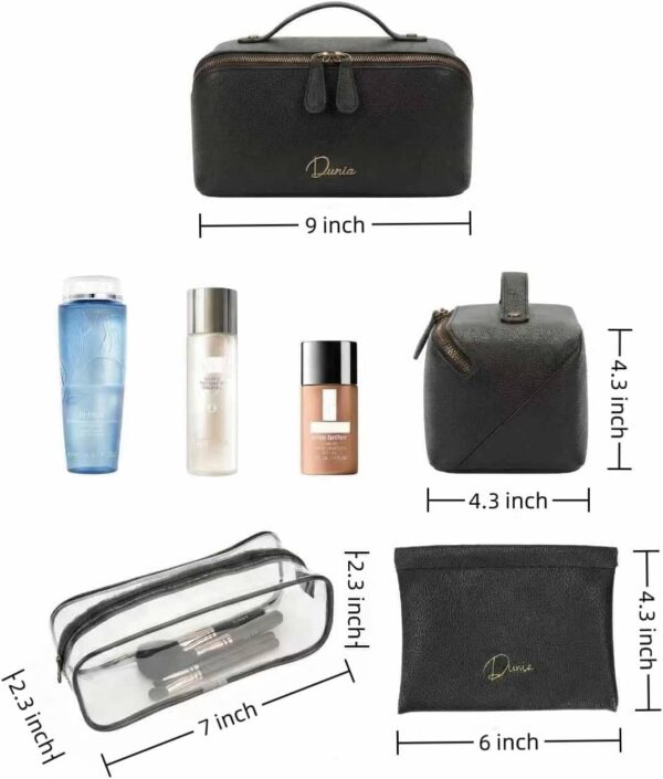Small Makeup Bag Black