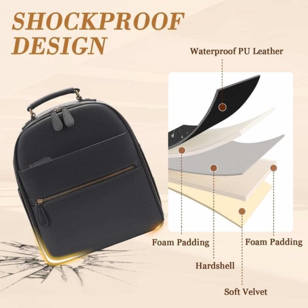 classic-vegan-leather-small-camera-backpack-10l-black-flaty-divvia-3 Flaty Small Camera Backpack Black
