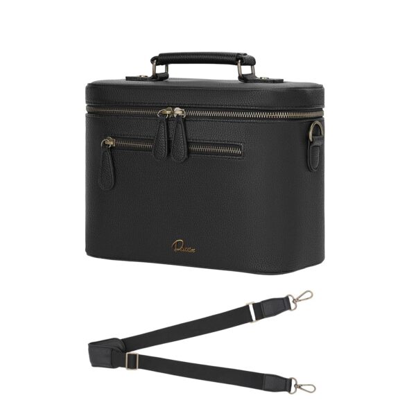 Oval Camera Sling Bag Black