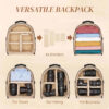 divvia-small-black-camera-backpack (6) Flaty Small Camera Backpack Black