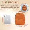 Small Camera Backpack Brown
