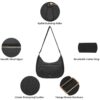 5 Lily Shoulder Bag Black