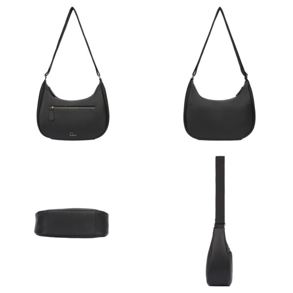 7 Lily Shoulder Bag Black