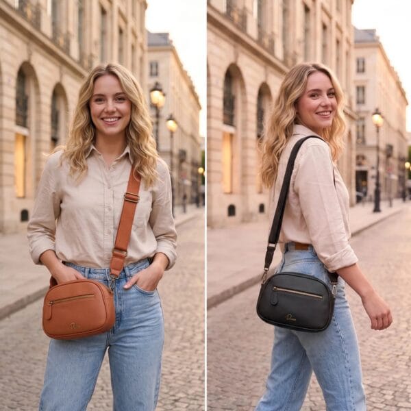 Camellia-crossbody-bag-black (1) Camellia Small Crossbody Bag Black