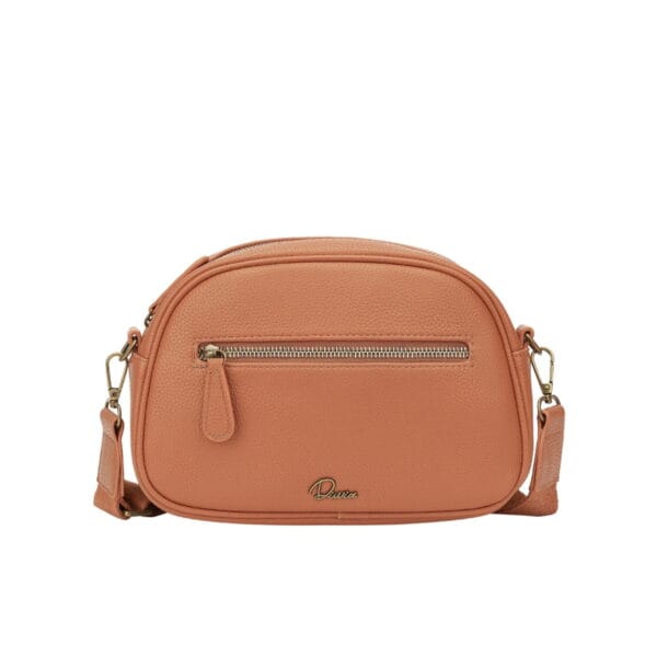 Camellia Small Crossbody Bag Brown