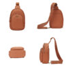 daisy sling bag (7) Daisy Sling Bag Brown