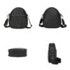 tulip-crossbody-bag-black (7) Tulip Small Crossbody Bag Black
