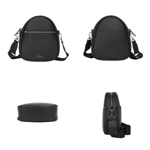 tulip-crossbody-bag-black (7) Tulip Small Crossbody Bag Black